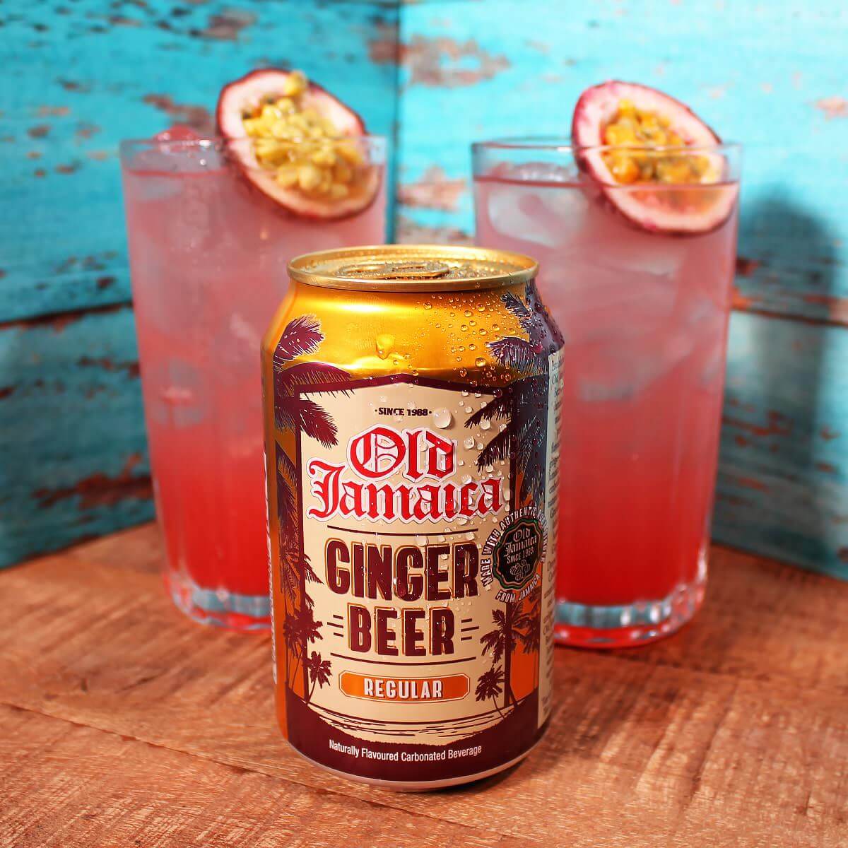  Old Jamaica Ginger Beer Can 300ml (Pack of 12) : Grocery &  Gourmet Food